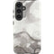 Marbleized Grey Galaxy S25 Impact Case